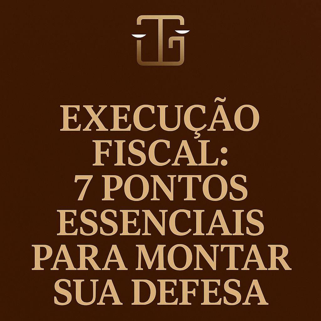 Execução fiscal: 7 pontos essenciais para montar sua defesa - Joelson Gomes - Advocacia  e consultoria tributária